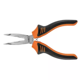   NEO TOOLS Hosszúcsőrű fogó, hajlított 160mm 25 év garanciával 01-254