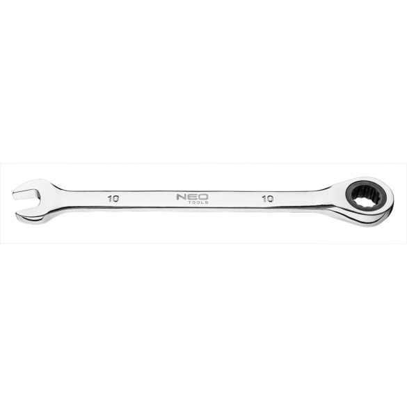 NEO TOOLS Racsnis csillag-villáskulcs 10mm 25 év garanciával 09-064