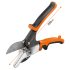 NEO TOOLS Profilvágó gérvágó olló, szögmérővel 01-260