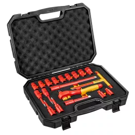   NEO TOOLS Dugókulcskészlet, 1/2", 1000V, szigetelt 19db 01-306