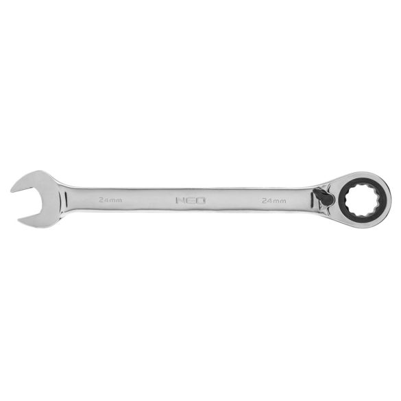 NEO TOOLS Racsnis csillag-villáskulcs 24mm 25 év garanciával 09-336