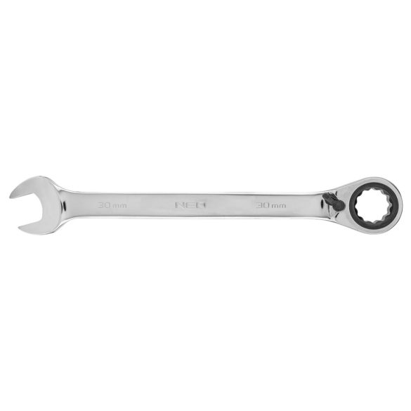 NEO TOOLS Racsnis csillag-villáskulcs 30mm 25 év garanciával 09-341