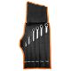 NEO TOOLS Racsnis hosszú csillagkulcs készlet 6db, 8-19mm 09-370