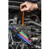 NEO TOOLS Imbuszkulcs készlet 9db hosszú 1.5-10mm, színes 25 év garanciával 09-512