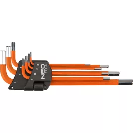   NEO TOOLS Imbuszkulcs készlet 1.5-6mm, 7db 25 év garanciával 09-517