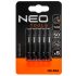NEO TOOLS Torziós ütvecsavarozó bitek S2, 50mm, T20, 5db 09-584