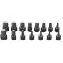 NEO TOOLS Törtcsavar-kihajtó készlet, 1/2", 15db, 3-14mm (M6-M24) 25 év garanciával 09-607