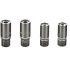 NEO TOOLS Tőcsavar-kihajtó készlet, 1/2", 4db, 6-12mm (M6-M12) 25 év garanciával 09-608