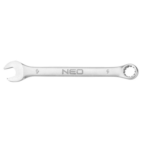 NEO TOOLS Csillag-villáskulcs 9 x 130mm, CrV, DIN3113 25 év garanciával 09-653