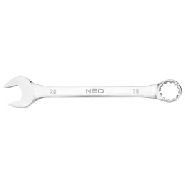   NEO TOOLS Csillag-villáskulcs 28 x 310mm, CrV, DIN3113 25 év garanciával 09-672