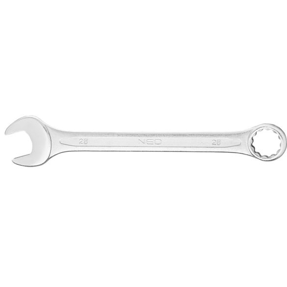 NEO TOOLS Csillag-villáskulcs 28x310mm, CrV, DIN3113 25 év garanciával 09-728