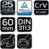 NEO TOOLS Csillag-villáskulcs 60x600mm CrV, DIN 3113 25 év garanciával 09-749