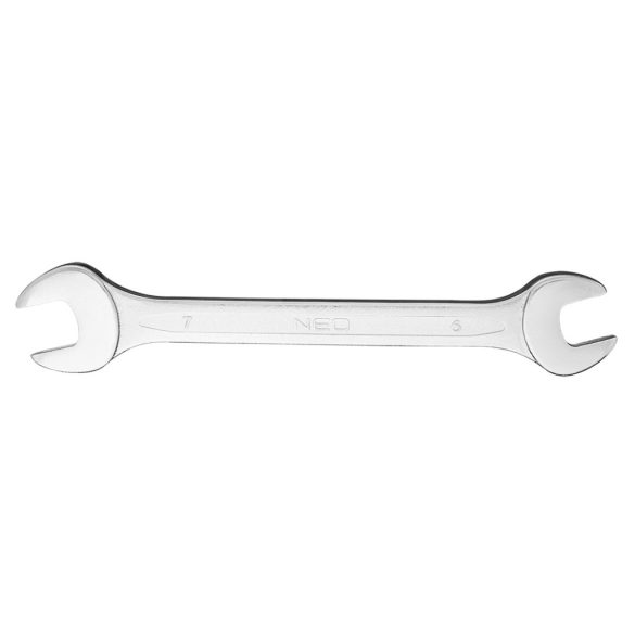NEO TOOLS Villáskulcs 6x7mm, CrV, DIN3110 25 év garanciával 09-806