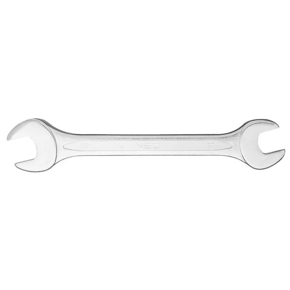 NEO TOOLS Villáskulcs 17x19mm, CrV, DIN3110 25 év garanciával 09-817