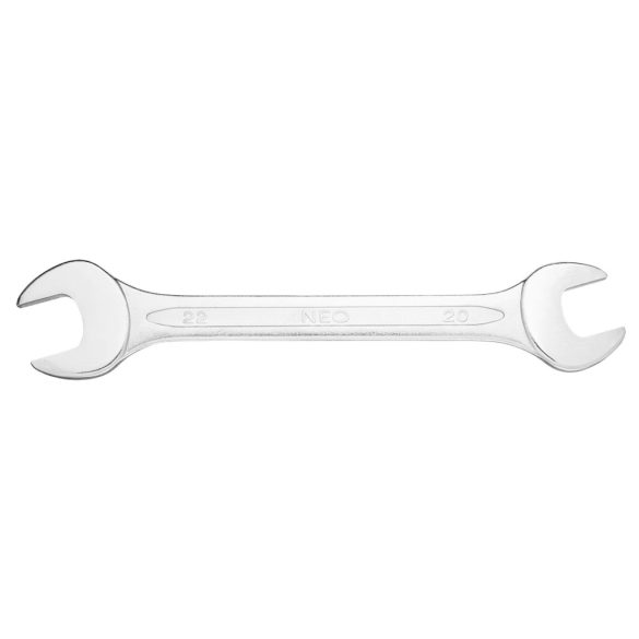 NEO TOOLS Villáskulcs 20x22mm, CrV, DIN3110 25 év garanciával 09-820