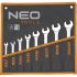 NEO TOOLS VILLÁSKULCS KÉSZLET 8db, 8-22MM, DIN3110 25 év garanciával 09-851