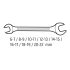 NEO TOOLS VILLÁSKULCS KÉSZLET 8db, 8-22MM, DIN3110 25 év garanciával 09-851