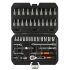 NEO TOOLS Dugókulcskészlet 1/4", 46db 25 év garanciával 10-004