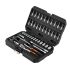 NEO TOOLS Dugókulcskészlet 1/4", 46db 25 év garanciával 10-004