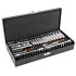 NEO TOOLS Dugókulcskészlet + bitkészlet 1/4" 63db 25 év garanciával 10-008