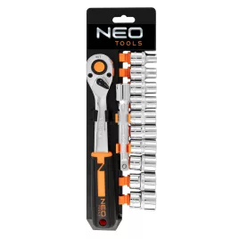   NEO TOOLS Dugókulcskészlet 1/2", 12db 25 év garanciával 10-030