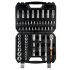 NEO TOOLS Dugókulcskészlet + bitkészlet 1/2", 58db 25 év garanciával 10-042