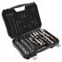 NEO TOOLS Dugókulcskészlet + bitkészlet 1/2", 1/4", 73db 25 év garanciával 10-054