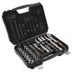 NEO TOOLS Dugókulcskészlet + bitkészlet 1/2", 1/4", 73db 25 év garanciával 10-054