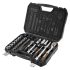 NEO TOOLS Dugókulcskészlet + bitkészlet 1/2", 1/4", 73db 25 év garanciával 10-054