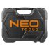 NEO TOOLS Dugókulcskészlet + szerszámkészlet 1/2", 1/4", 82db, ECO 25 év garanciával 10-058