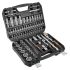 NEO TOOLS Dugókulcskészlet + bitkészlet 1/4", 1/2", 86db 25 év garanciával 10-060