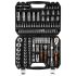 NEO TOOLS Dugókulcskészlet + bitkészlet 1/4", 1/2", 110db 25 év garanciával 10-066
