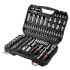 NEO TOOLS Dugókulcskészlet + bitkészlet 1/4", 1/2", 110db 25 év garanciával 10-066