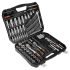 NEO TOOLS Dugókulcskészlet + szerszámkészlet 1/4", 3/8", 1/2", 219db 25 év garanciával 10-076