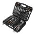 NEO TOOLS Dugókulcskészlet + szerszámkészlet 1/4", 3/8", 1/2", 219db 25 év garanciával 10-076