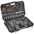 NEO TOOLS Dugókulcskészlet + szerszámkészlet 1/4", 3/8", 1/2", 233db 25 év garanciával 10-078