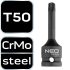 NEO TOOLS Torziós bit ütvecsavarozókhoz 1/2" T50 10-261