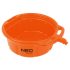 NEO TOOLS Olaj és hűtőfolyadék leeresztő tál, 16 L 10-800