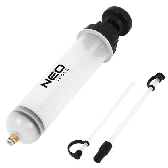 NEO TOOLS Műanyag folyadékbetöltő fecskendő, 200ml 10-805