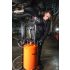 NEO TOOLS Mobil olajleeresztő/ leszívó készülék, pneumatikus, leeresztő tál 10l, ellenőrzőhenger 10l, gyűjtőtartály 70l 10-811