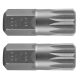 NEO TOOLS Spline bit, 3/8", M12x30mm, S2, 2db 10-904