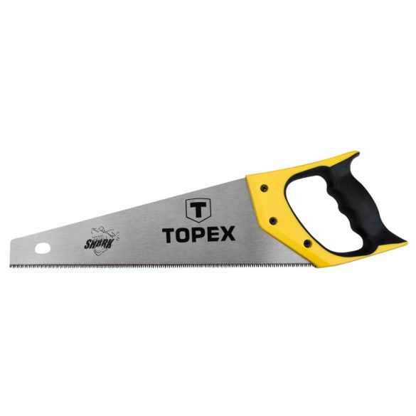 TOPEX KÉZIFŰRÉSZ 400mm, 3-as élezés, 7TPI, "Shark" 10A440
