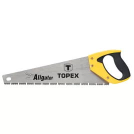   TOPEX KÉZIFŰRÉSZ 400mm, 3-as élezés, 7TPI, Aligator" 10A441