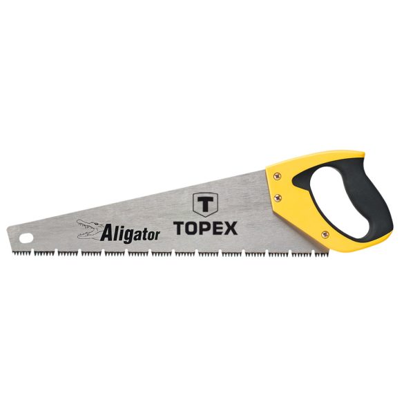 TOPEX KÉZIFŰRÉSZ 400mm, 3-as élezés, 7TPI, Aligator" 10A441