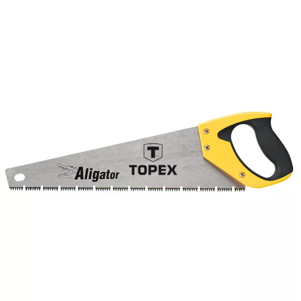 TOPEX KÉZIFŰRÉSZ 400mm, 3-as élezés, 7TPI, Aligator" 10A441