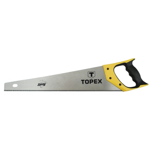 TOPEX KÉZIFŰRÉSZ 450mm, 11TPI, "Shark" 3 élű élezés 10A447
