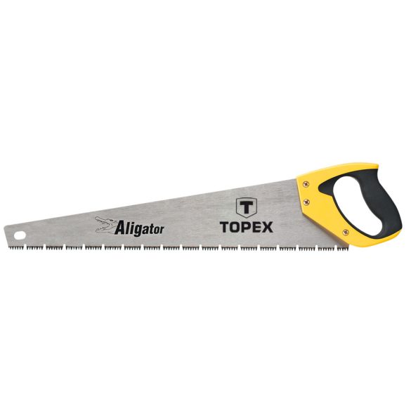 TOPEX KÉZIFŰRÉSZ 500mm, 3-as élezés, 7TPI, Aligator" 10A451