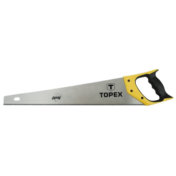 TOPEX KÉZIFŰRÉSZ 500mm, 3-as élezés, 11TPI, "Shark" 10A452