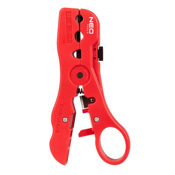NEO TOOLS Kábelcsupaszító, koax kábelekhez 01-554