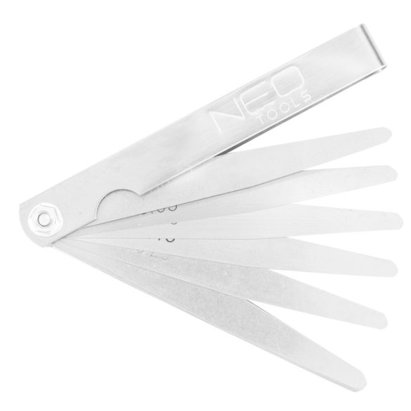 NEO TOOLS Hézagmérő készlet 20db (0.05 - 1.0mm) 65MN/rozsdamentes acél 11-191